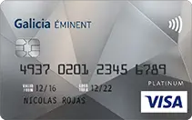 Logo VISA Platinum Galicia