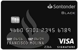 Logo VISA Signature Santander