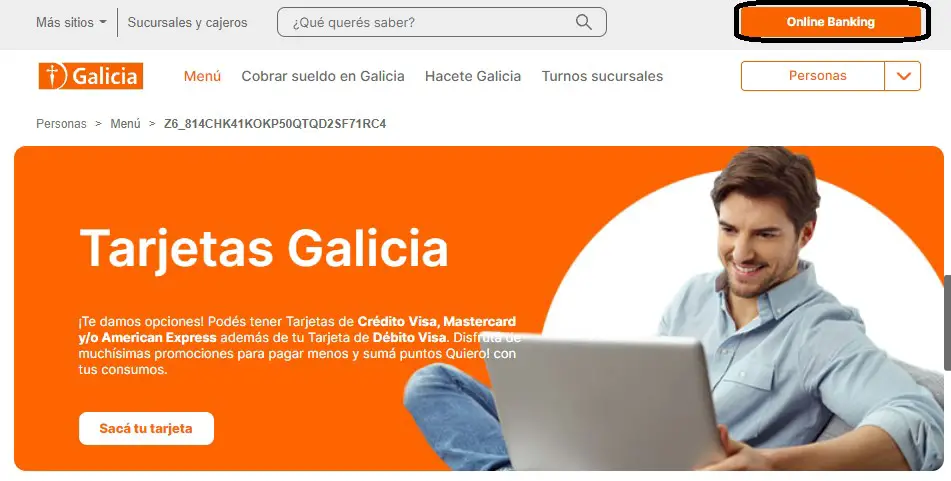 Online Banking banco galicia