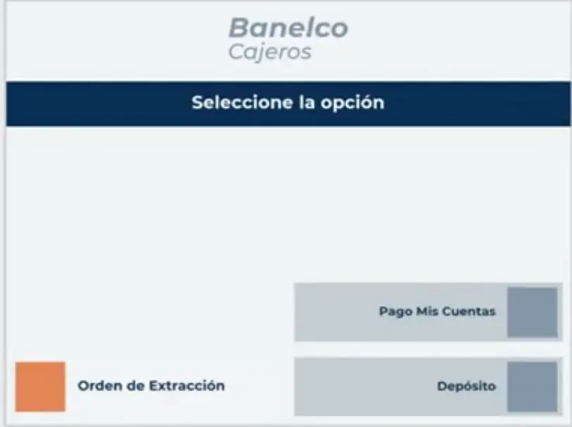 Cómo extraer dinero sin tarjeta Banco Macro desde cajero Banelco (Paso 2) 