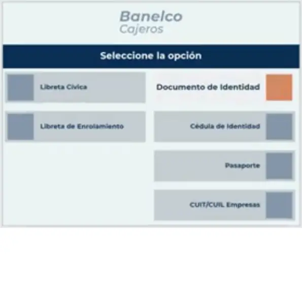 Cómo extraer dinero sin tarjeta Banco Macro desde cajero Banelco (Paso 3) 
