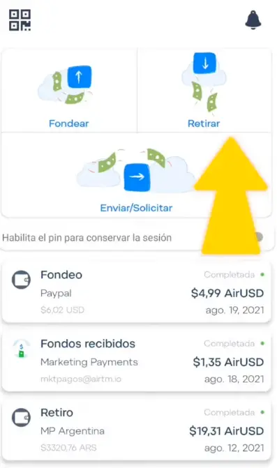 Retirar fondos de Paypal a Ualá