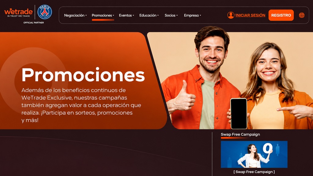 wetrade-promociones - Tiempo Financiero: finanzas accesibles para todos